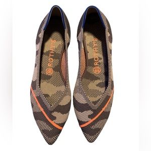 Rothy’s pointed flats…You can throw them in the washer!